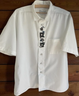 Pánská košile v selském stylu vel. XXXL