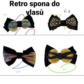 spona do vlasů RETRO 