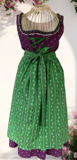 Dámské šaty dirndl, selský styl vel. 38