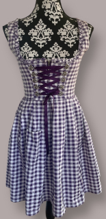Dámské šaty dirndl, selský styl vel. XS