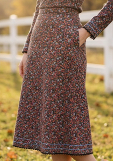 Dámská sukně v selském, retro stylu vel. 40