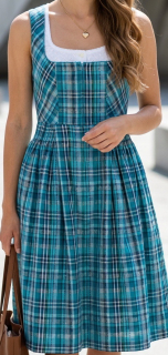 Dámské šaty v dirndl, selském stylu vel. 38