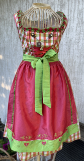 Dámské dirndl šaty, selský styl vel. 36