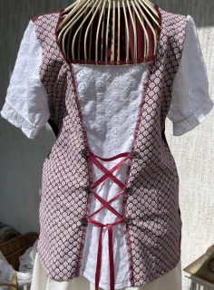 Dámská halenka v selkém, country stylu vel. 40/42
