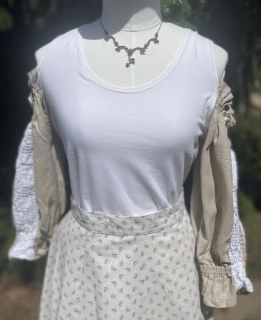 Dámská halenka / body v selském, country, western stylu vel. 38