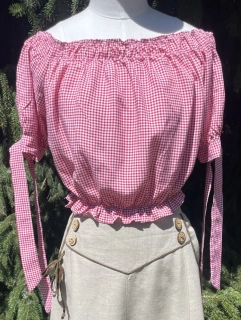 Dámský živůtek v selském, country, western stylu vel. 38/40