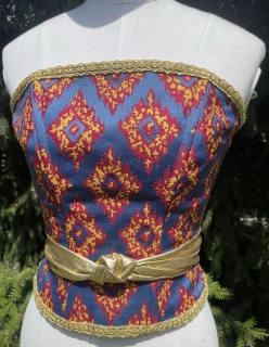 Dámský korzet v dobovém, historickém stylu PRINCEZNA, ŠLECHTIČNA vel. XS/S