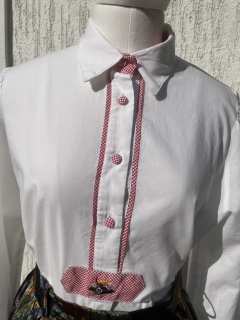Dámská dirndl, selská, country košile halenka  vel. 42