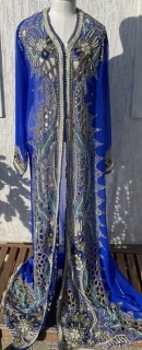 Dámský luxusní orientální kaftan arabaská princezna, Šeherezáda vel. 40/42