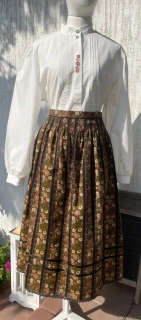 Dámská sukně v selském, vintage stylu vel. 38