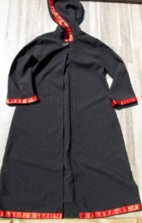 karnevalový kostým plášť, hábit KOUZELNÍK, MÁG, POTTER > 140