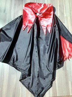 karnevalový kostým plášť UPÍR, ČARODĚJ > XXL