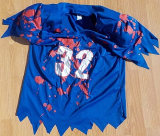 karnevalový kostým DRES RUGBY HALLOWEEN > 170