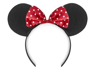 karnevalový doplněk čelenka MINNIE