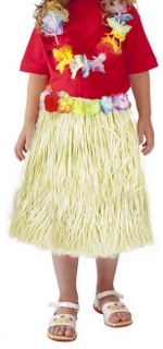 karnevalová sukně Hawaii dětská 45 cm