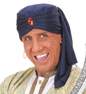 Turban Ali Baba modrý