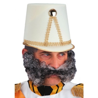 KARNEVALOVÝ DOPLNĚK Knír s licousy retro