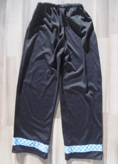 karnevalový kostým kalhoty POLICIE, POLICISTA > 128
