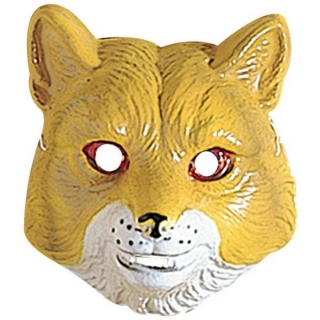 DĚTSKÁ karnevalová mask LIŠKA