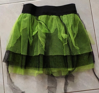 karnevalový kostým tutu sukně ČARODĚJNICE > 152
