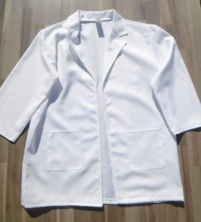 karnevalový kostým plášť doktor, lékař > M