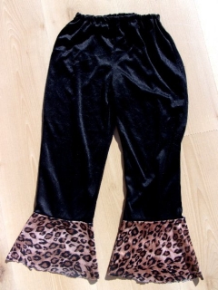 karnevalový kostým kalhoty LEOPARD 4-6 LET > 116