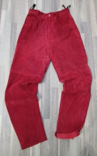 DÁMSKÉ KOŽENÉ KALHOTY > 36