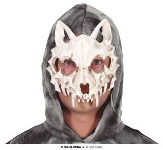 karnevalová mask CAT SKULL