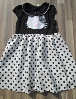 DÍVČÍ ŠATY HELLO KITTY > 122