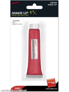 ČERVENÁ BARVA, LÍČIDLA, MAKE-UP
