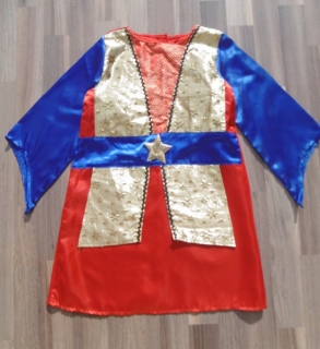 karnevalový kostým šaty,hábit KRÁL, ARAB, POCESTNÝ > 110