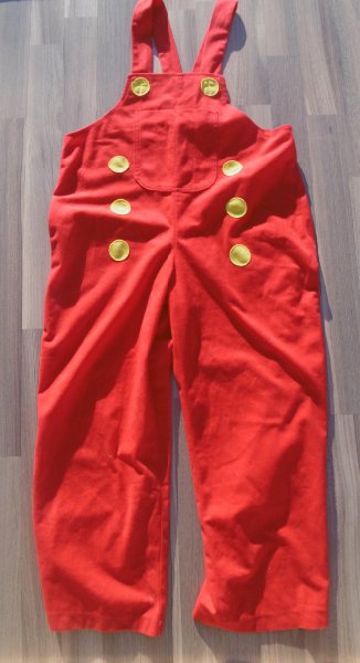 karnevalový kostým kalhoty ŠAŠEK, KLAUN > 128