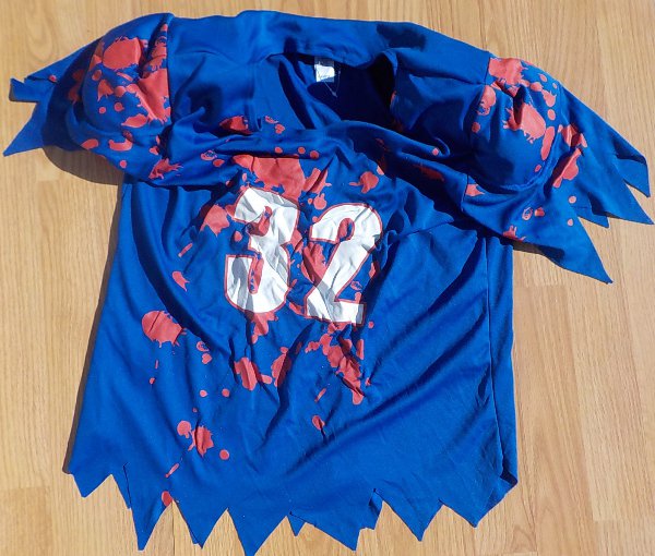 karnevalový kostým DRES RUGBY HALLOWEEN > 170