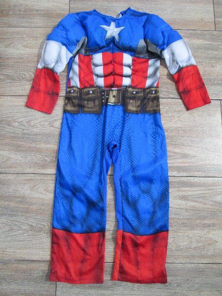 KARNEVALOVÝ KOSTÝM CAPTAIN AMERICA > 128