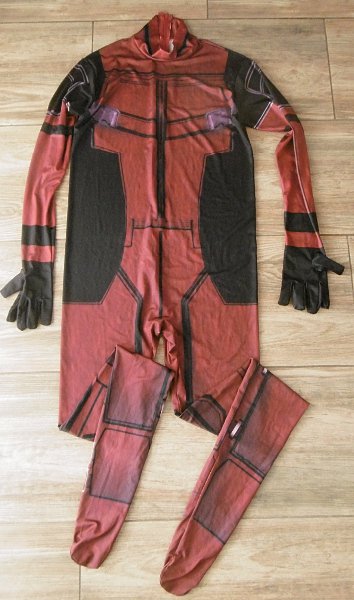 karnevalový kostým celotělový dres ROBOT, STAR WARS? > L