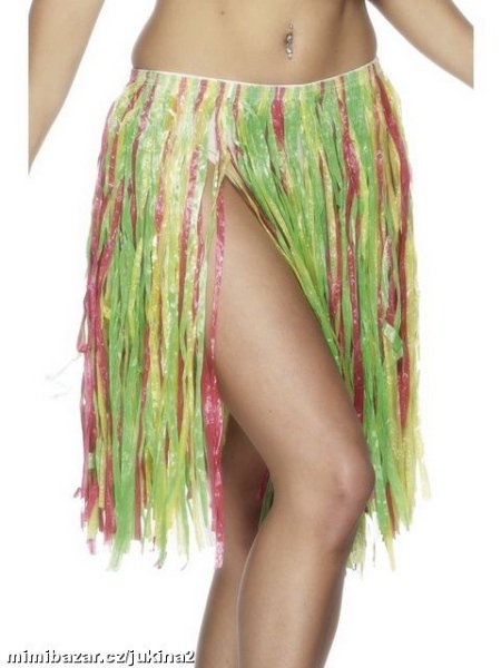 KARNEVALOVÝ KOSTÝM SUKNĚ HAVAJ,HAWAI MULTICOLOR