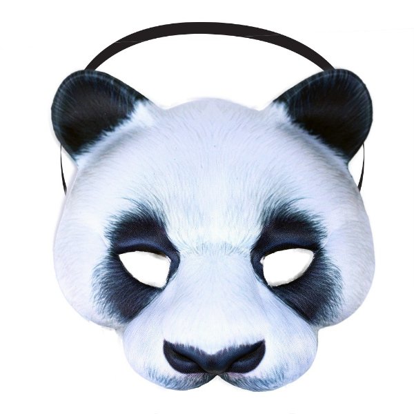 karnevalová dětská maska PANDA