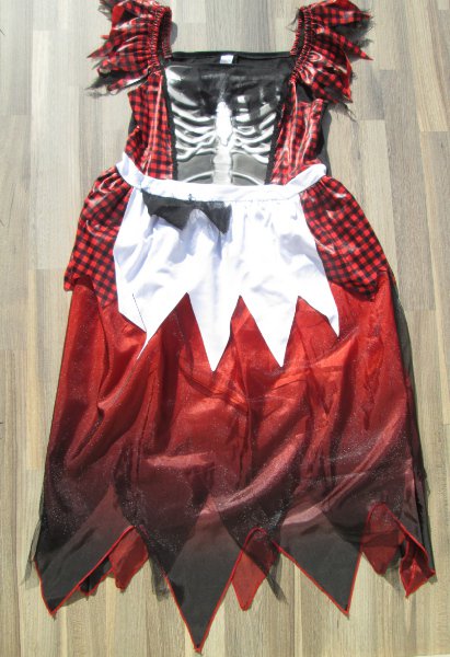 karnevalový kostým šaty ZOMBIE, ZOMBICE > 40
