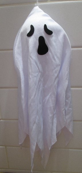 HALLOWEEN DEKORACE duch na zavěšení
