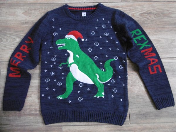 vánoční svetr MERRY REXMAS 11 LET > 146