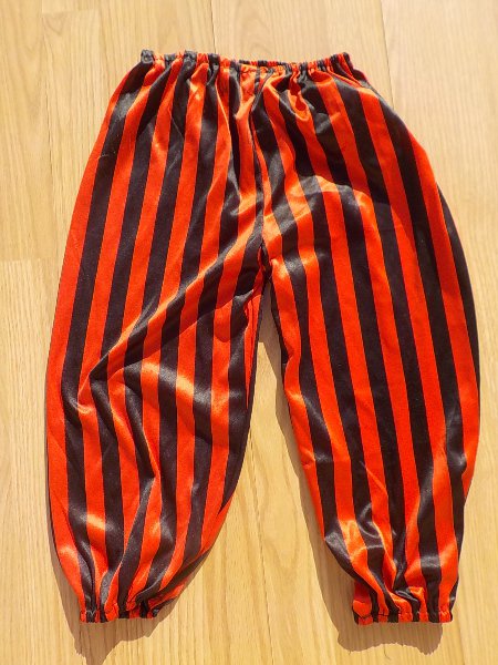 karnevalový kostým KALHOTY PIRÁT > 134