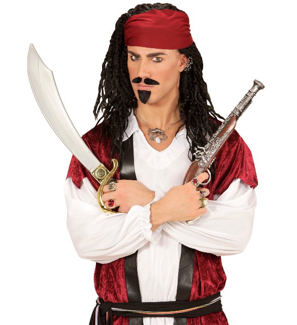Náušnice chobotnice, pirátská