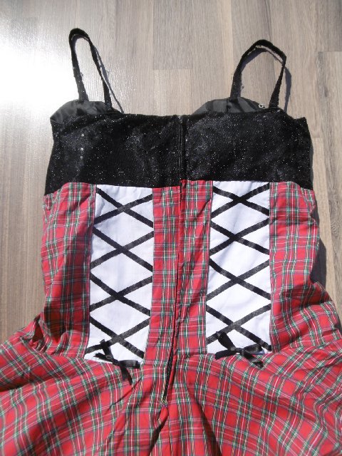 karnevalový kostým šaty scotská, tanec > 40