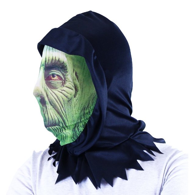 karnevalová Maska HALLOWEEN STRAŠIDLO, MIMOZEMŠŤAN