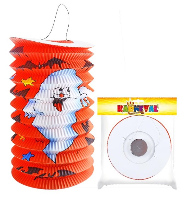 lampion s duchem Halloween, 15 cm