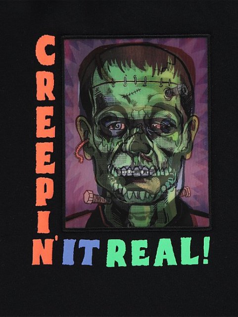 BAVLNĚNÉ TRIČKO MĚNÍCÍ EFEKT zombie 9-10 let > 140